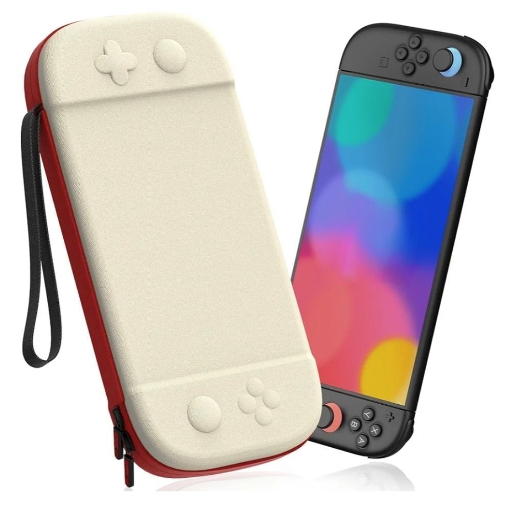 STARTRC GAMES Red and White Gaming Console Case